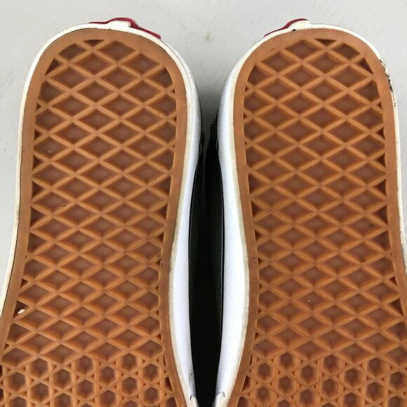 Vans Unisex Size 7M 8.5W Old Skool Green Leopard Lace-Up Skate Sneakers Shoes - Picture 10 of 12